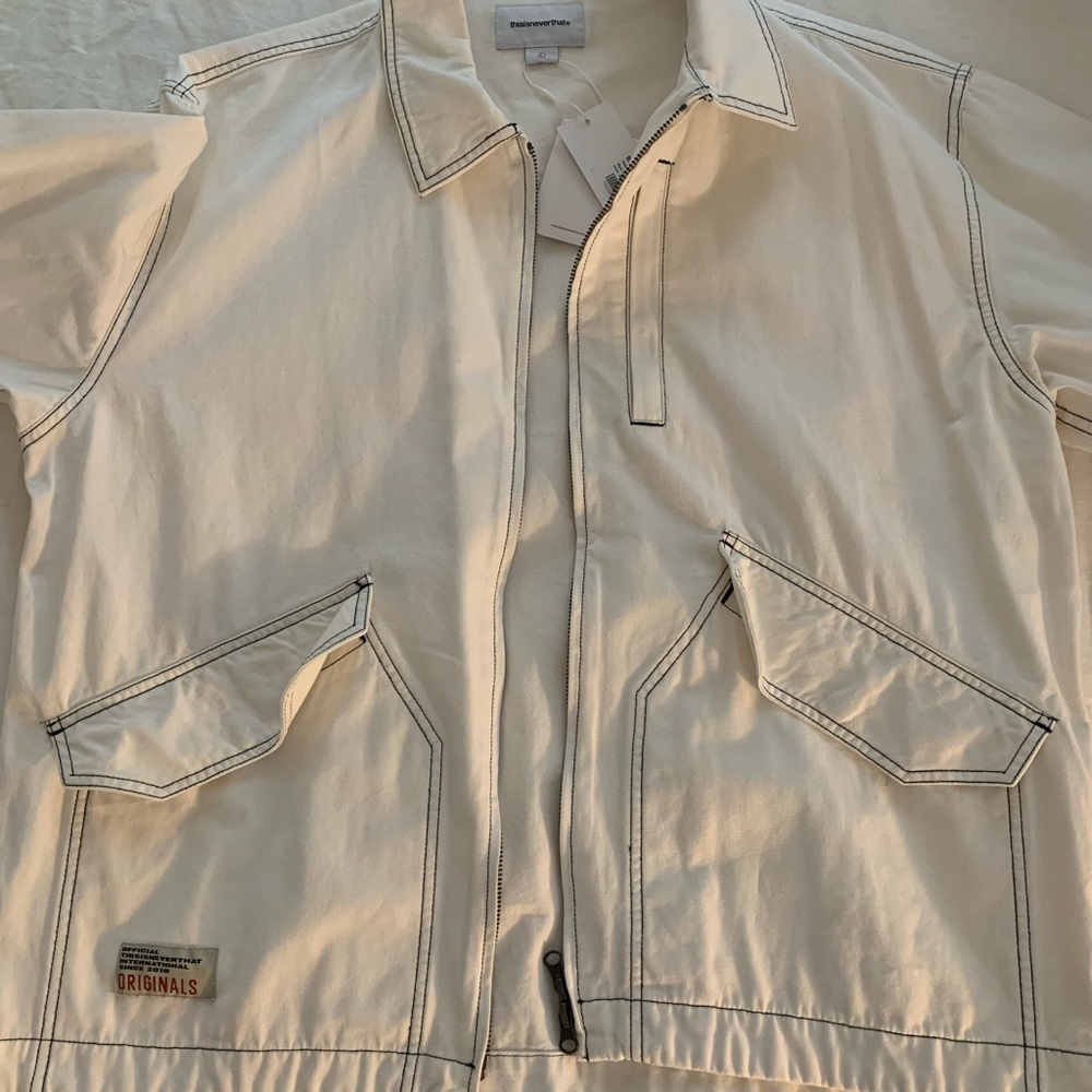 Men’s thisisneverthat Contrast Stitch Jacket Ercu